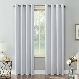 Sun Zero Saxon Grommet Curtain Panel- Single